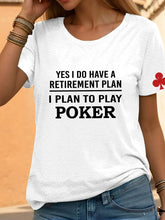 Frauen Poker T-Shirt